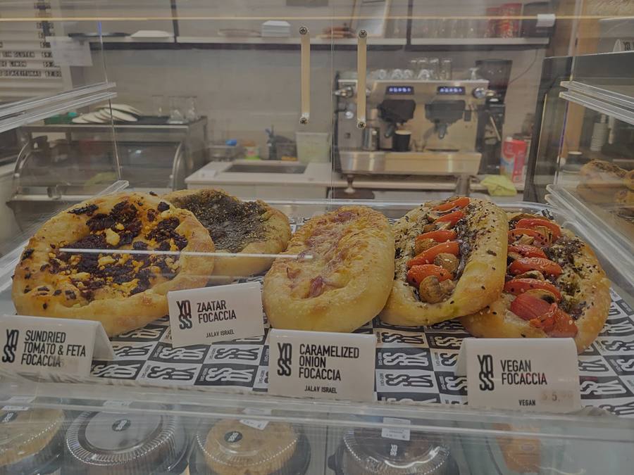 Focaccias de Yoss Bakery