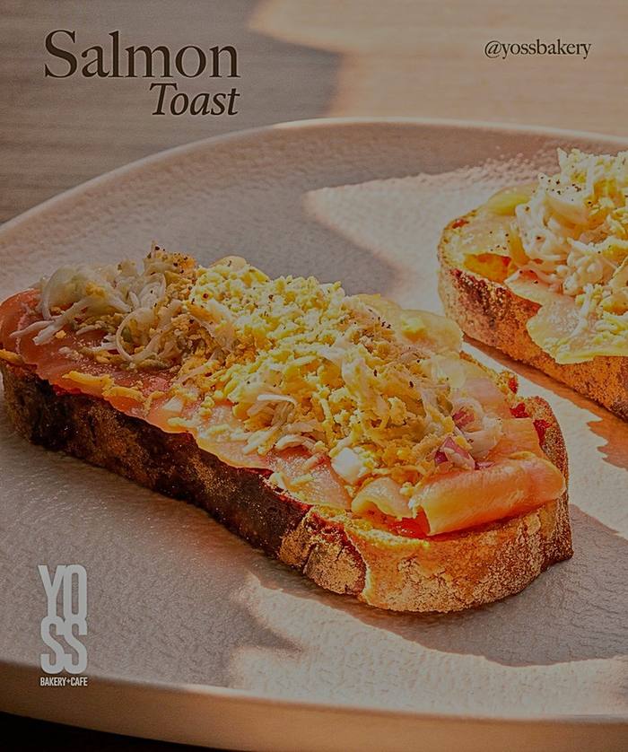 Salmón toast de Yoss Bakery